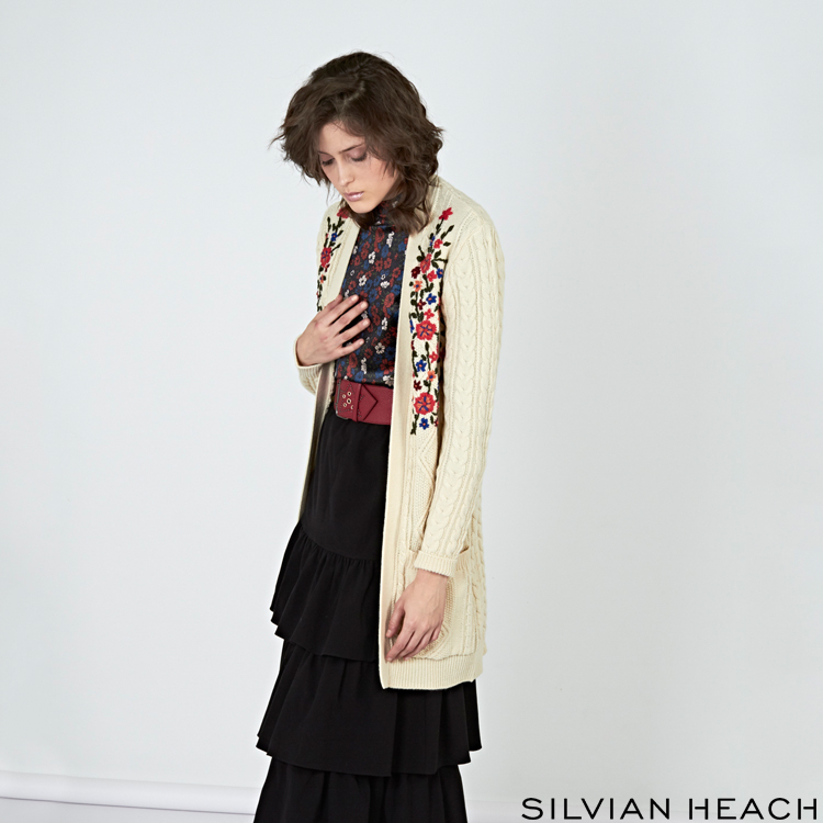 【SILVIAN HEACH】刺繡針織外套