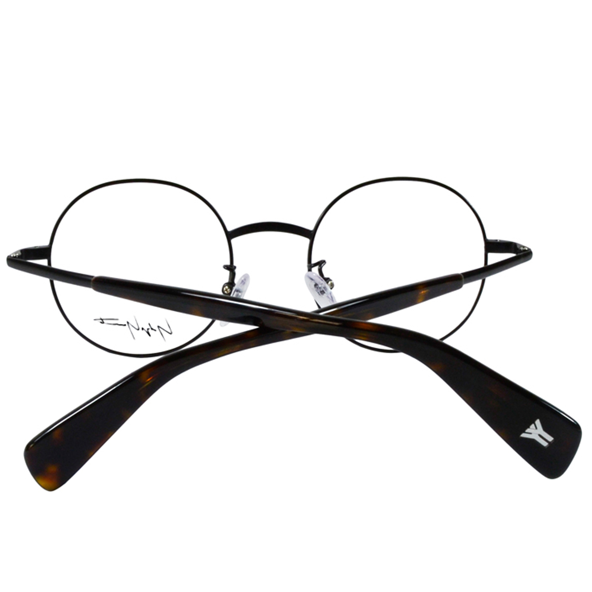 【Yohji Yamamoto】山本耀司復古圓框光學眼鏡-琥珀-YY3002-002