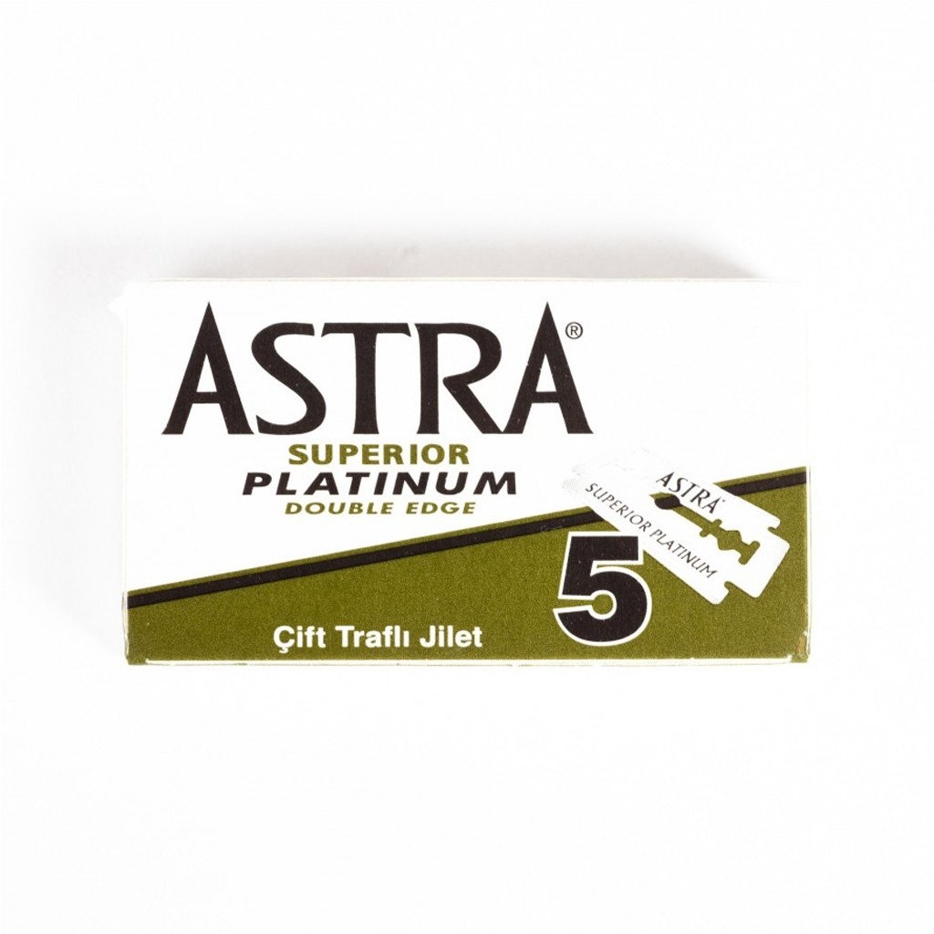 ASTRA | PLATINUM 極致白金版刀片 (5片) *20盒 100片