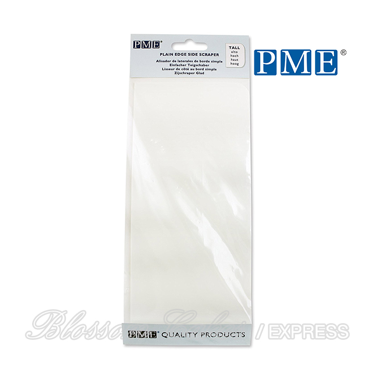 PME Plain Edge Plastic Side Scraper 8 x 3.7”