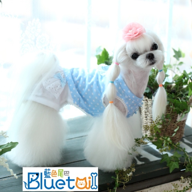 舒適連身點點款