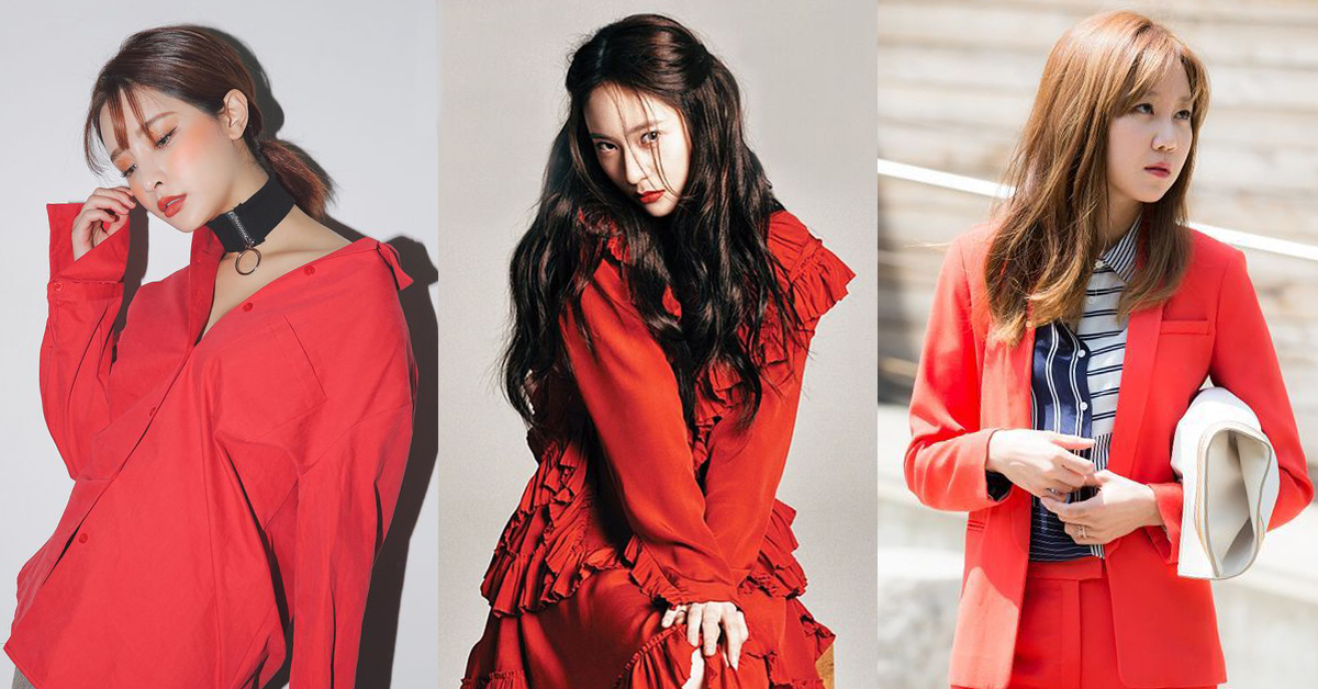 過年穿搭想要亮眼有活力，石榴紅絕對是你的必備名單
