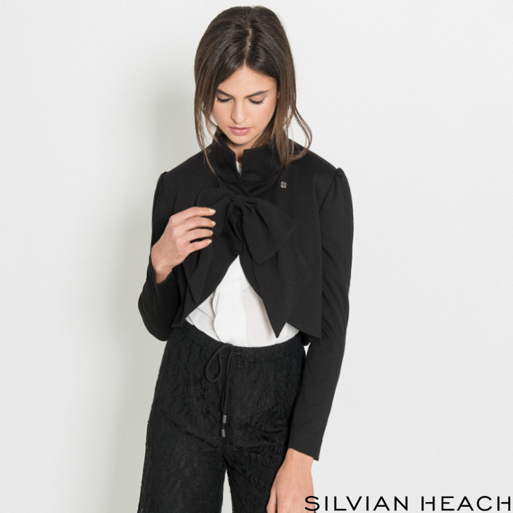 【SILVIAN HEACH】領結短版外套