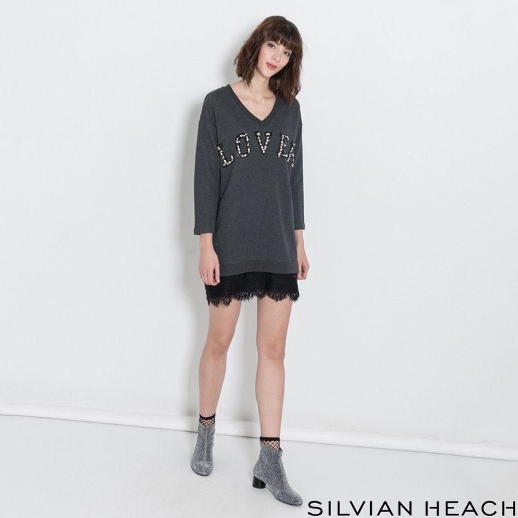 【SILVIAN HEACH】LOVE長版T恤洋裝