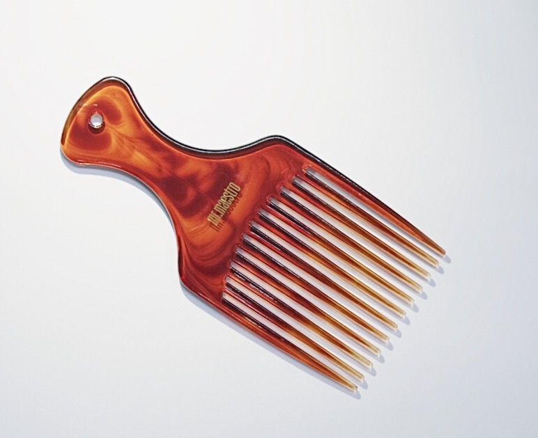 琥珀色 復古挑梳