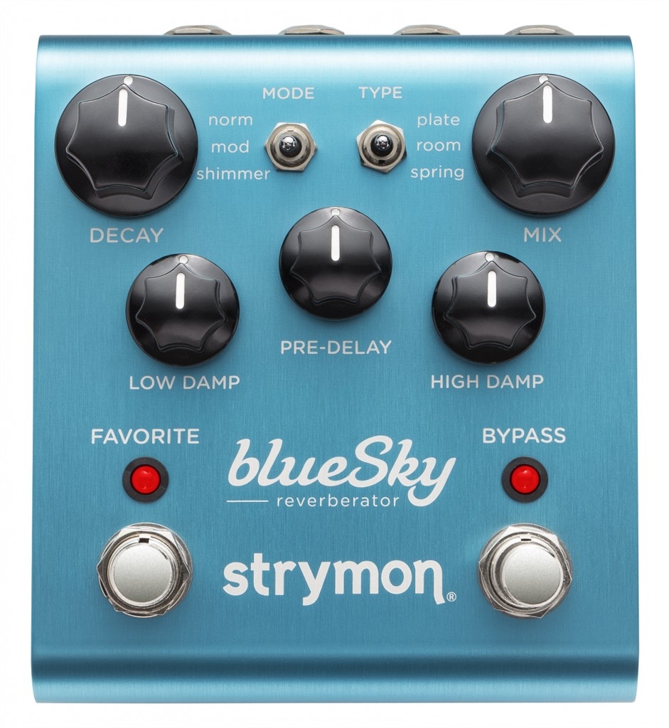 育典樂器| Strymon Bluesky 頂尖Reverb效果器