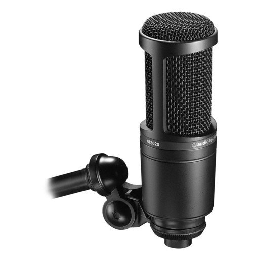 獨家優惠 全新 日本 鐵三角 Audio-Technica AT2020 靜電型 電容式 麥克風