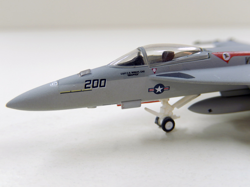 Hogan M-Series 1/200 美國海軍 F/A-18E  第11艦載14中隊 NH 200 高視