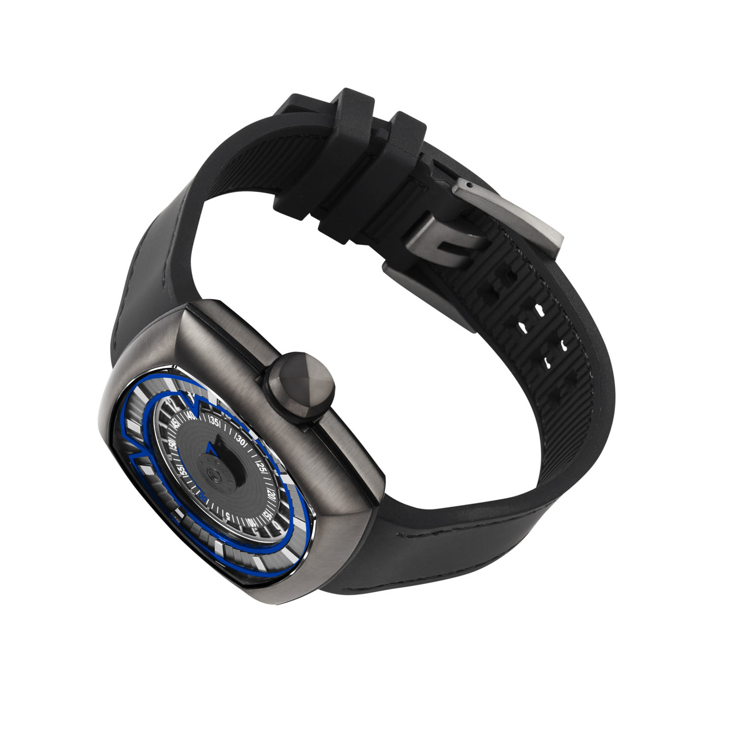 Inception V1.0 GUNMETAL - BLUE | A02-02