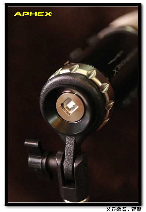 強力推薦 APHEX MICROPHONE X USB 電容式麥克風