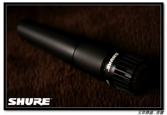 獨家優惠 SHURE SM57 動圈式收音麥克風 公司貨
