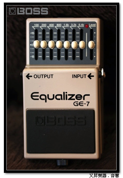 BOSS GE-7 Equalizer 等化器 效果器 單顆