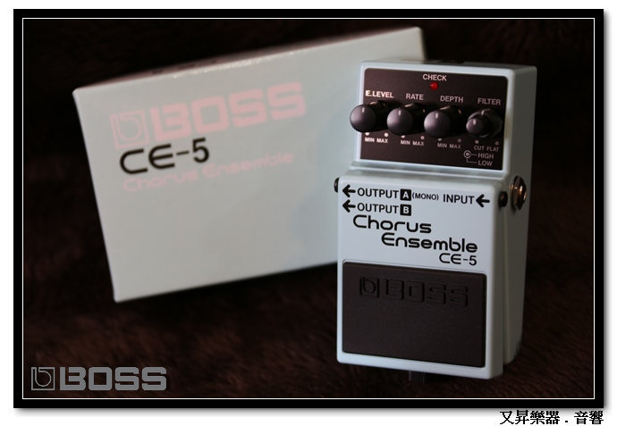 BOSS CE-5 Chorus Ensemble 和聲 單顆 電吉他 效果器