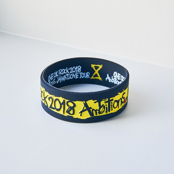 ONE OK ROCK ワンオクロック 日本後硬核樂團 Japan Dome Tour 2018年限量巡迴款黑色手環