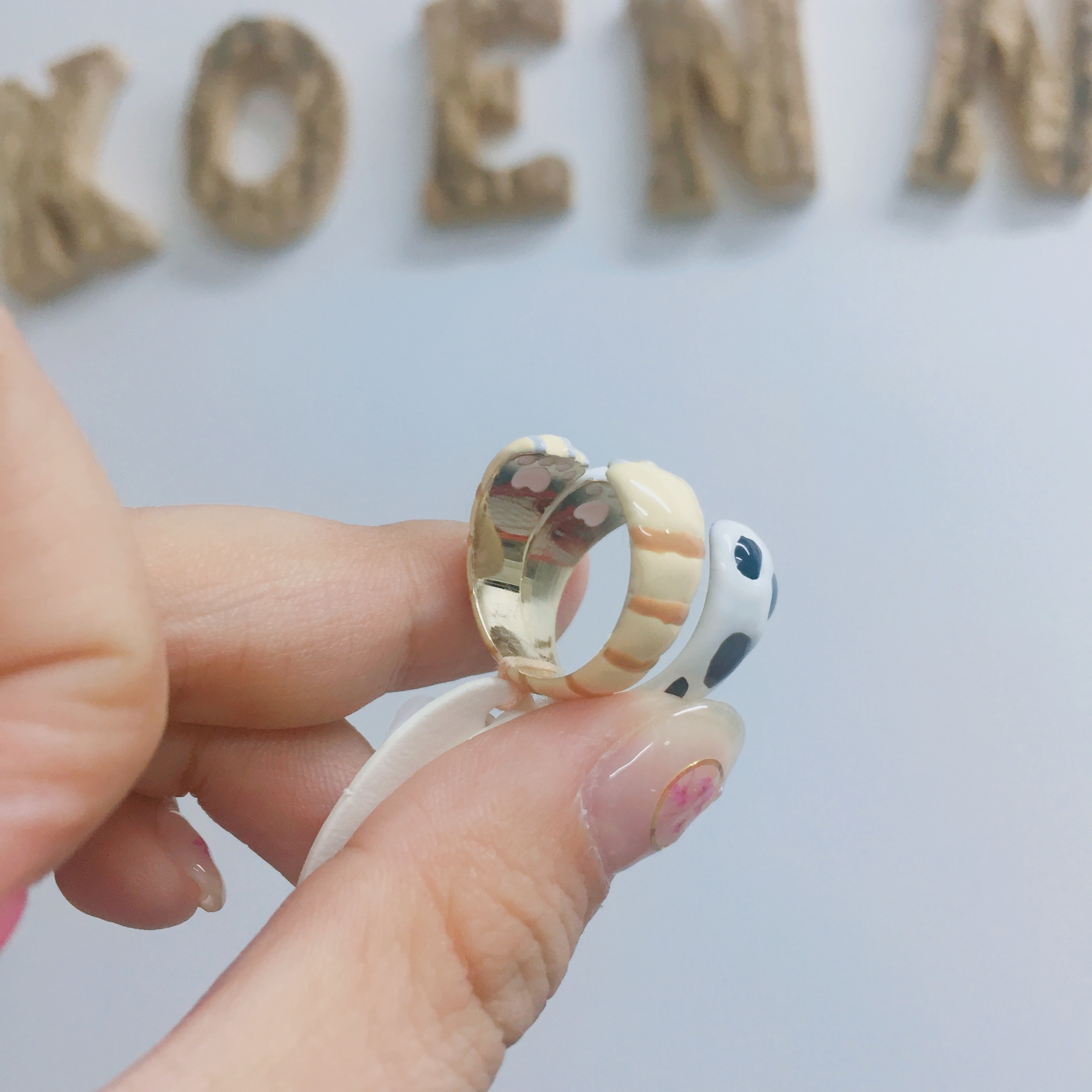 [網站限定優惠]【Gargle】貓咪之手戒指