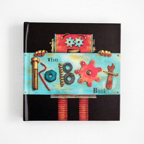 Om Books International Robo World- Plexi The Dancing Robot- Cutout Board Books main image 1