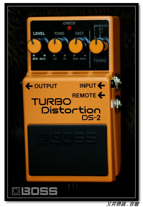 BOSS DS-2 TURBO Distortion 破音效果器