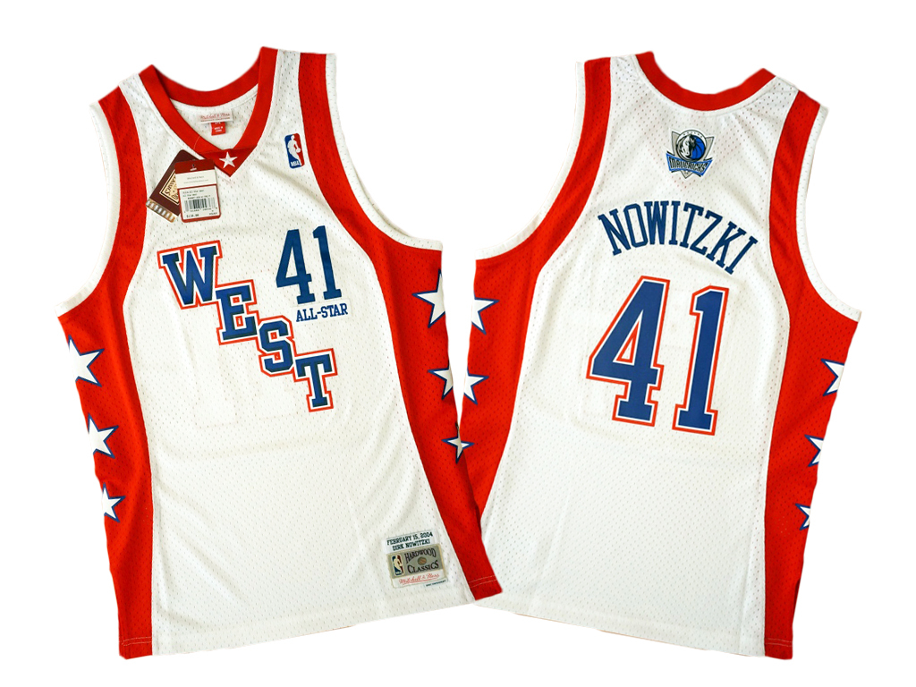 Mitchell & Ness 2004 NBA 全明星賽 Dirk Nowitzki 復刻 Swingman 球衣