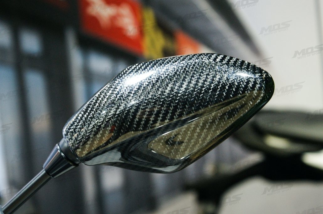 MOS MT03/MT07 碳纖維後照鏡貼片(原廠鏡)