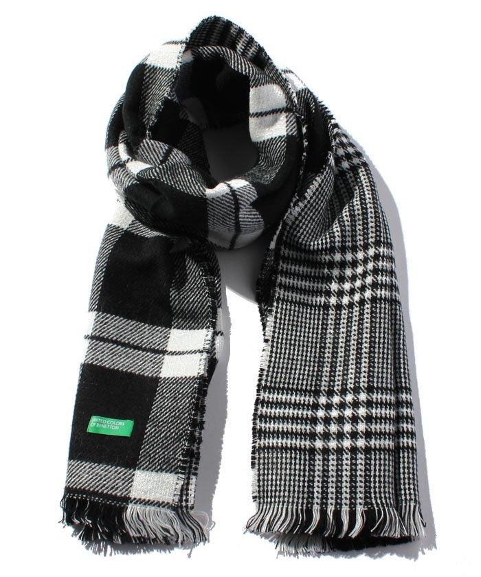 [BENETTON] 雙面頸巾