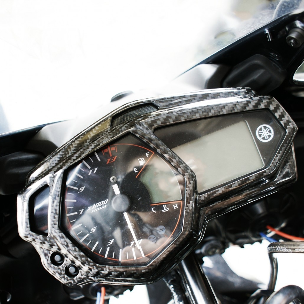 MOS MT03/R3/R25-碳纖維儀錶板貼片