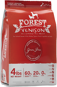 新西蘭 FOREST 無穀物天然系列 - 全犬鹿肉配方 4lbs / 15LB