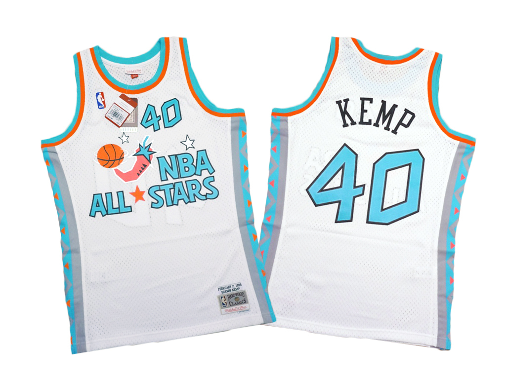 Mitchell & Ness 1996 NBA 全明星賽 Shawn Kemp 復刻 Swingman 球衣
