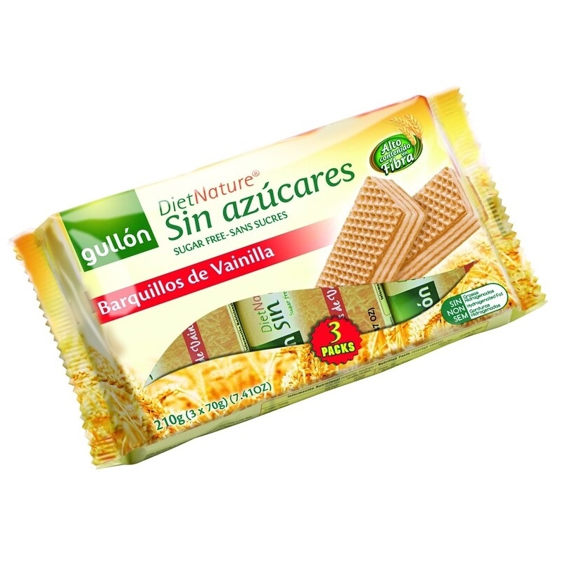 Y3: Gullon 無糖雲呢拿威化 180g