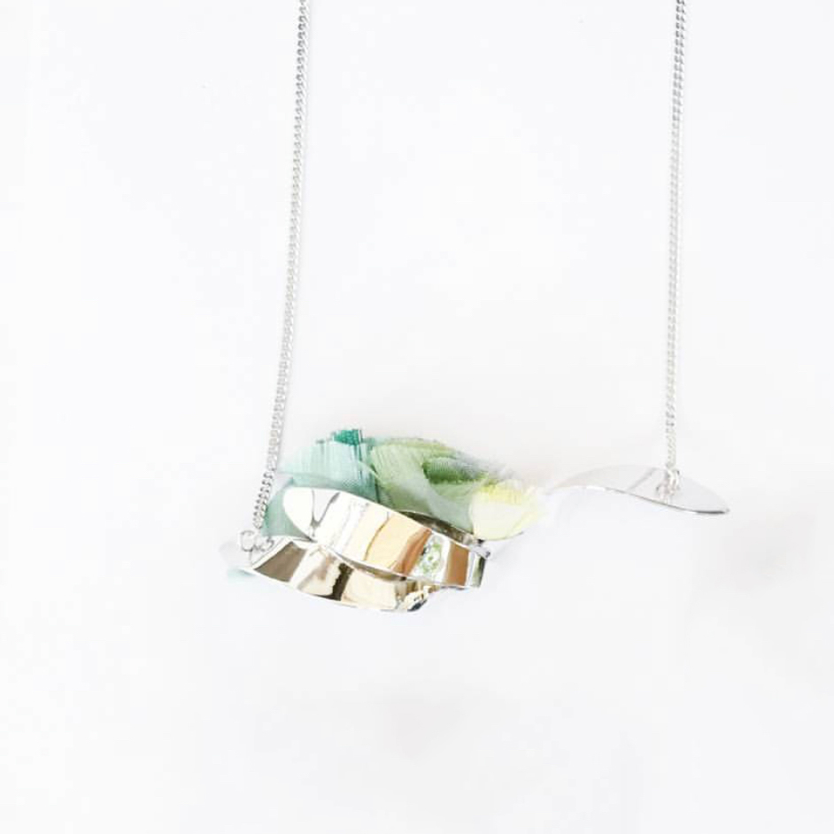 蠶絲漸層｜項鍊