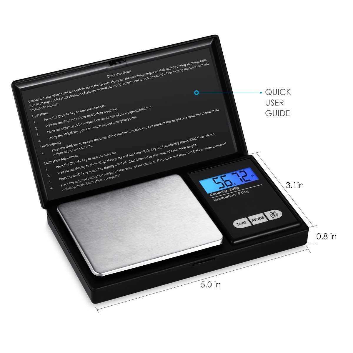 原裝進口 AMIR Digital Scale 精緻迷你電子秤 烘培料理專用