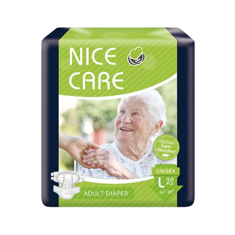 Nice Care 安心寶 - 至尊裝成人紙尿片 (大) | (原箱10包 x 10片)