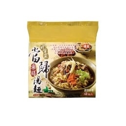 H2 & V1: 味王 - 巧食齋 當歸藥膳湯麵(袋) (85g X 4包入)