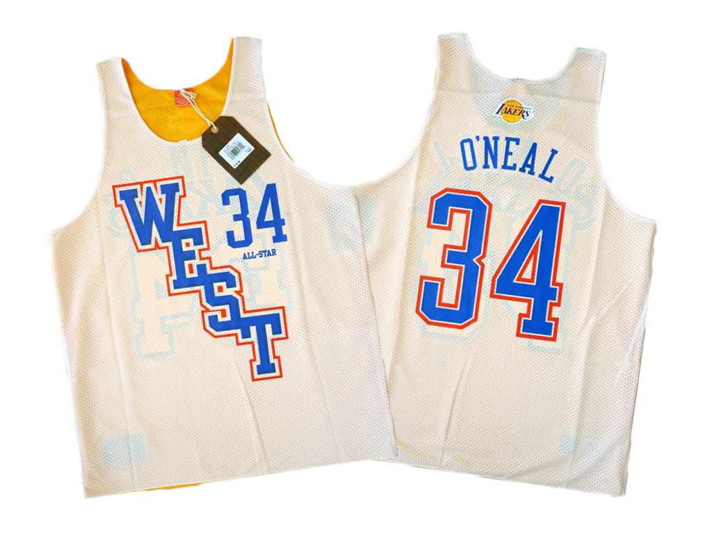 Mitchell & Ness 2004 NBA 全明星賽 Shaquille O'neal 雙面 練習球衣