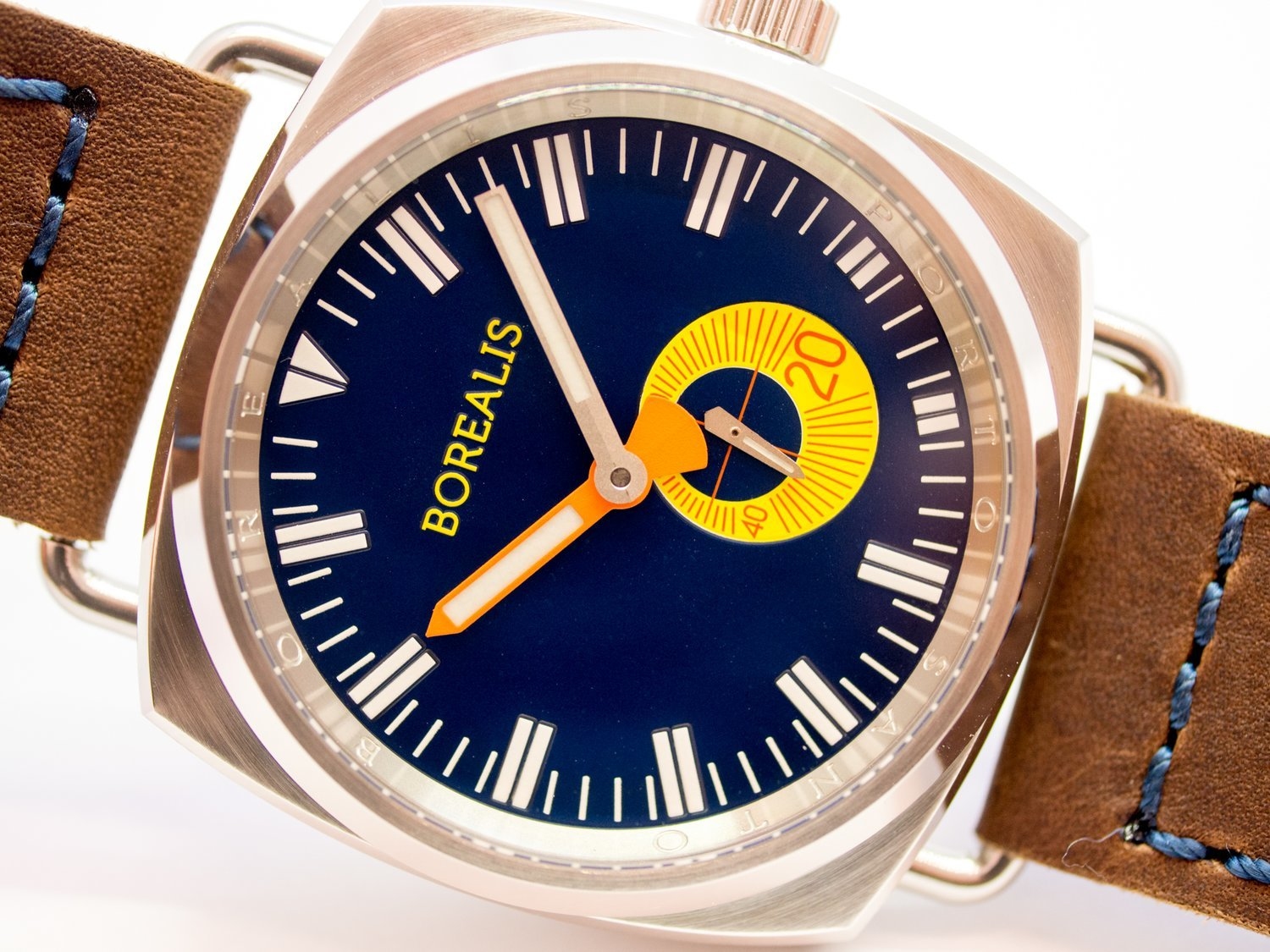 Borealis Porto Santo Automatic Diver Watch Blue Dial