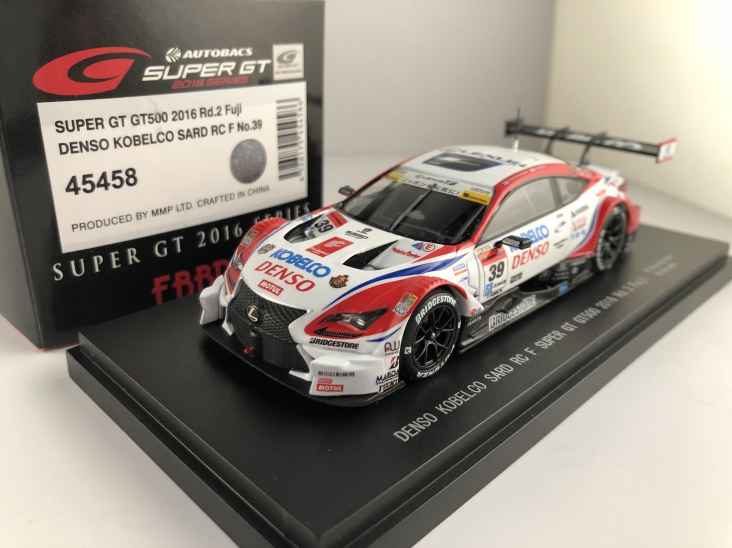 RakutenRakutenミニカー 43 DENSO KOBELCO SARD RC F SUPER GT GT500