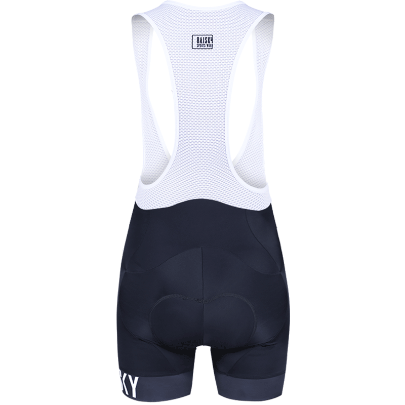 女款吊帶短褲 豔彩 白