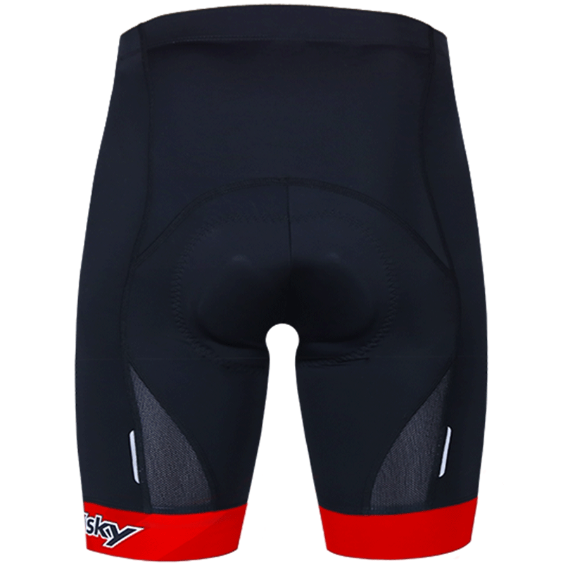 男款短褲 黑騎 紅