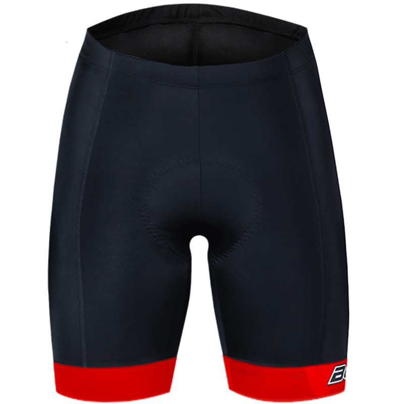 男款短褲 黑騎 紅