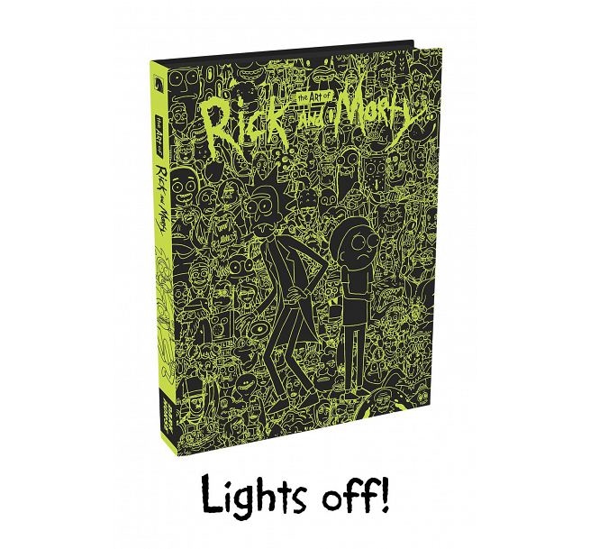 Rick and Morty - Art Book 1-2 冊 / 硬版夜光封面美術設定集 - 瑞克和莫蒂