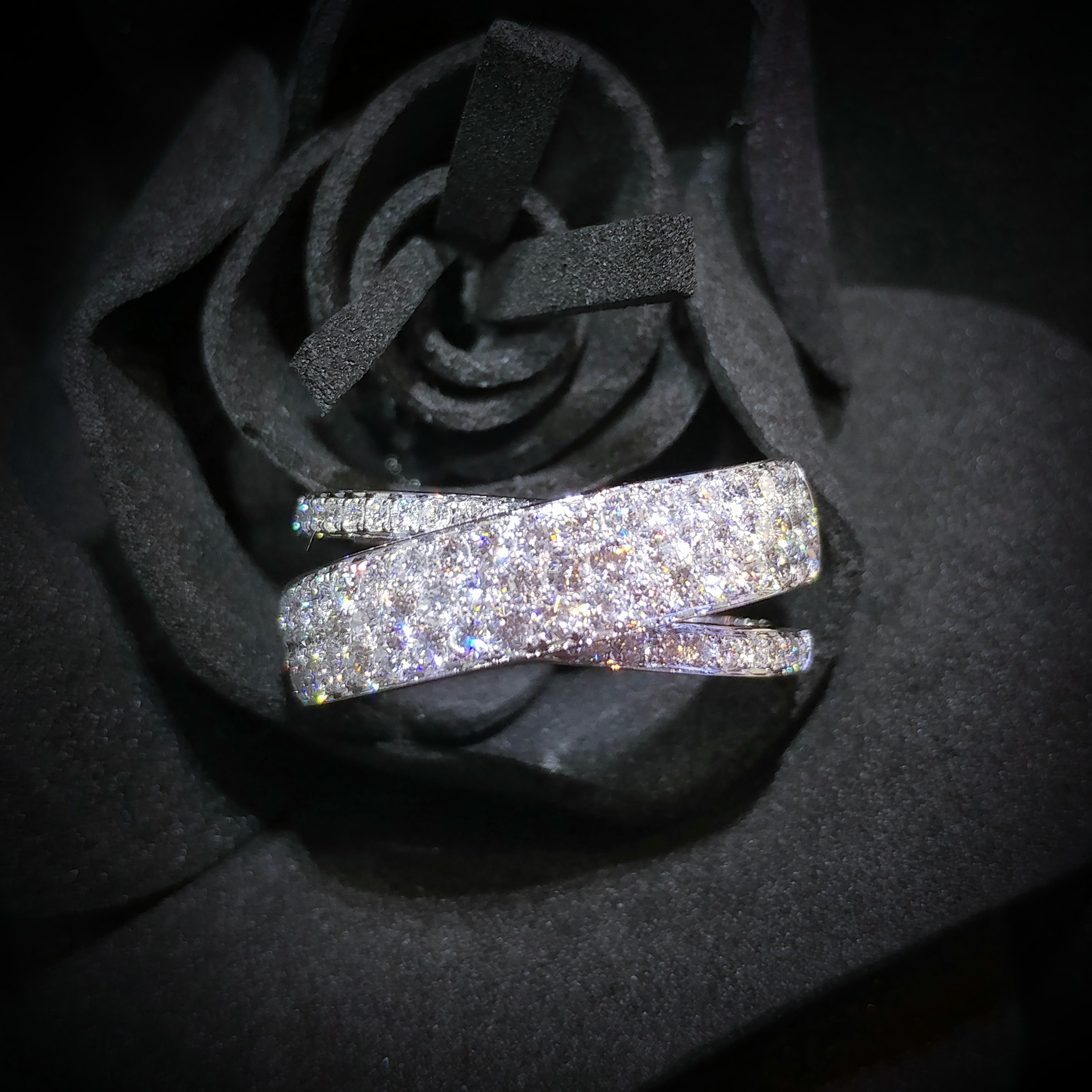 18K White Gold 1.02ct Diamond Ring