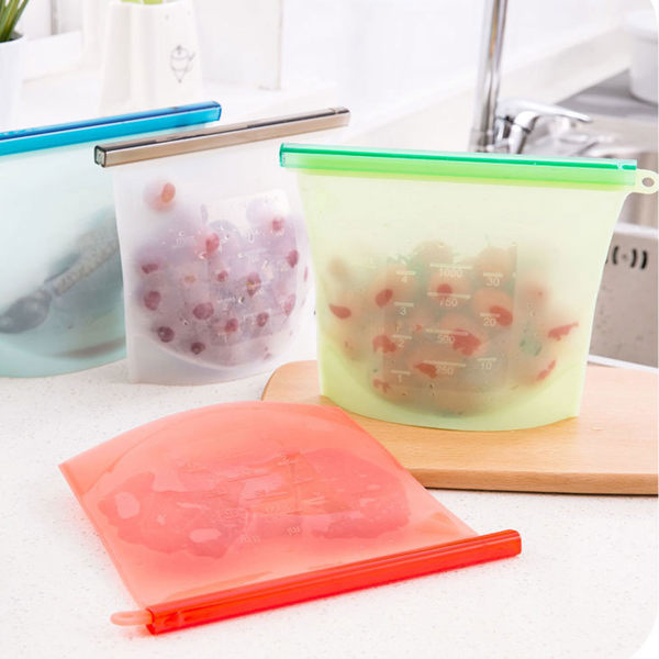 環保矽膠保鮮袋4件套裝