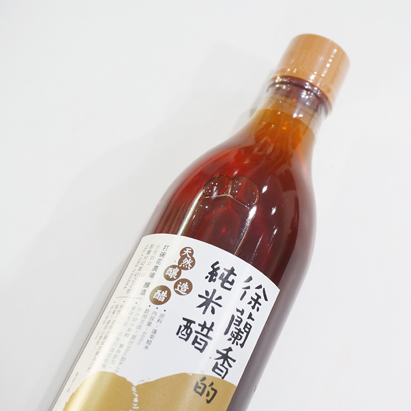 徐蘭香天然釀造醋-純米醋 600cc/罐