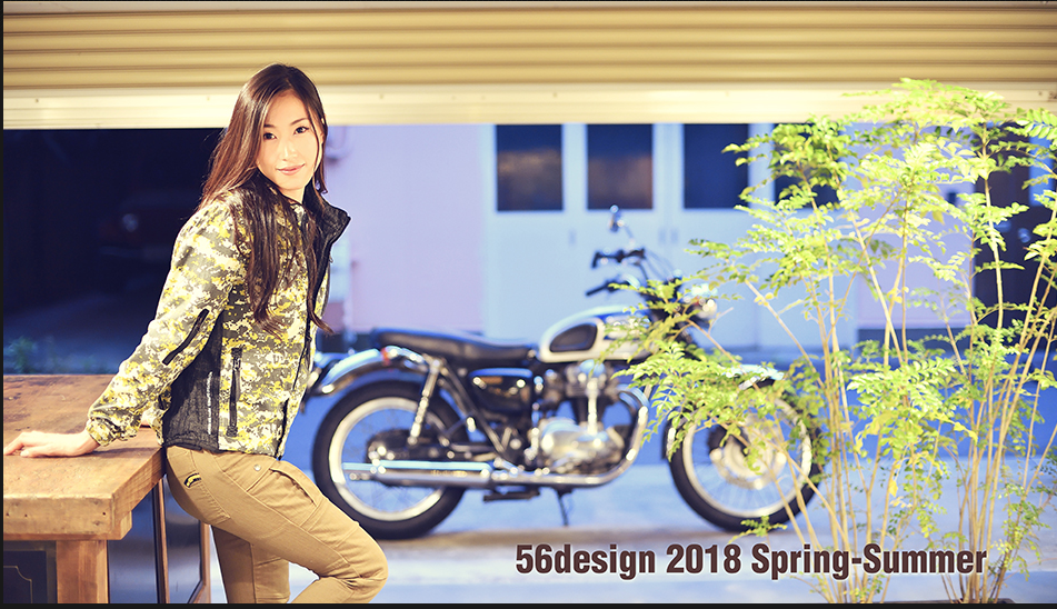 騎行與日常兼用外套 56DESIGN S-LINE