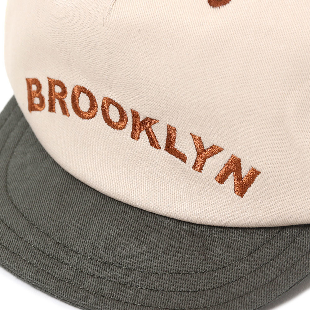 日本設計款 純棉電鏽棒球帽 - 橘色