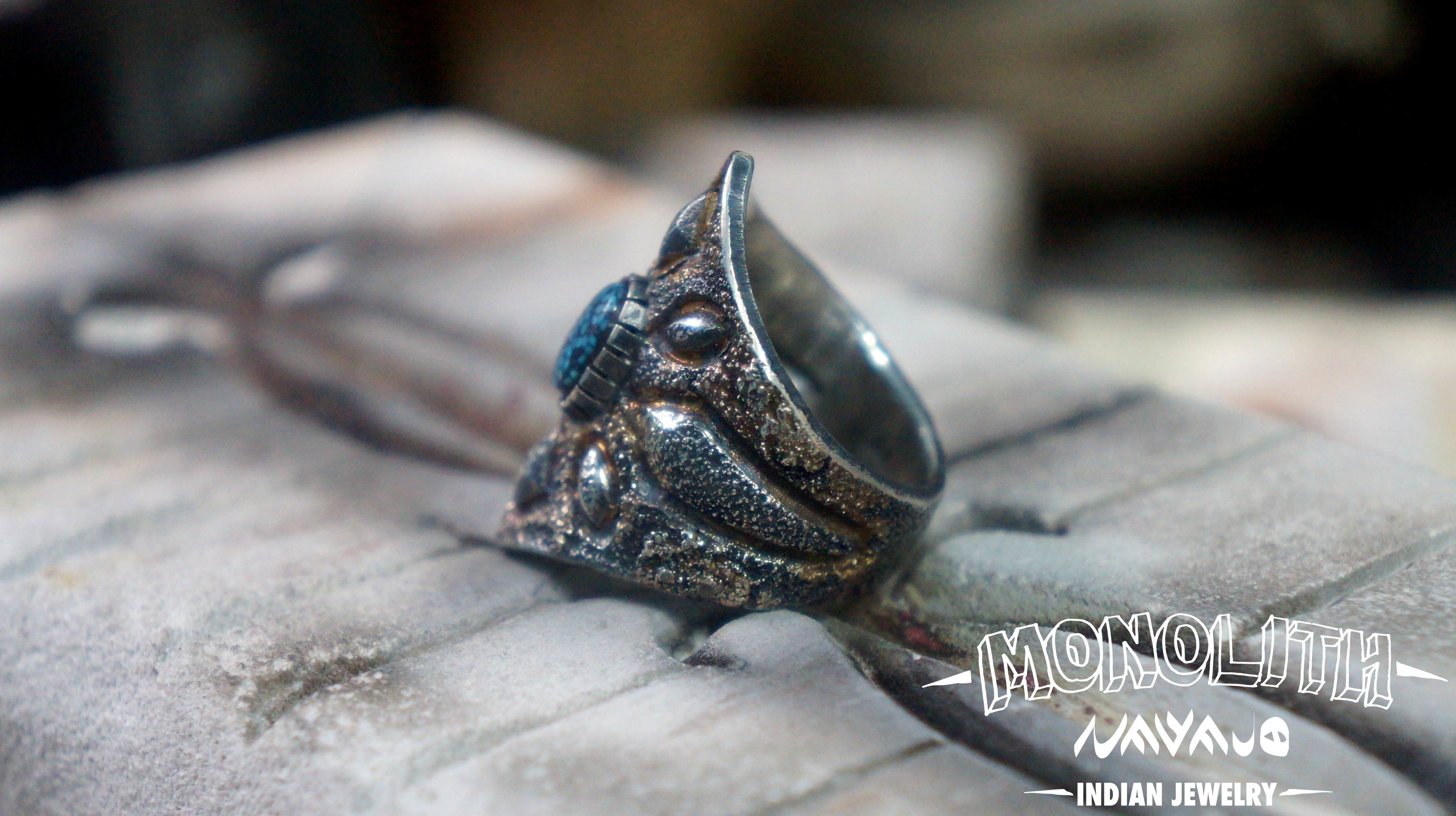 Kingman Spider web 14K  舊化【 戒指 】