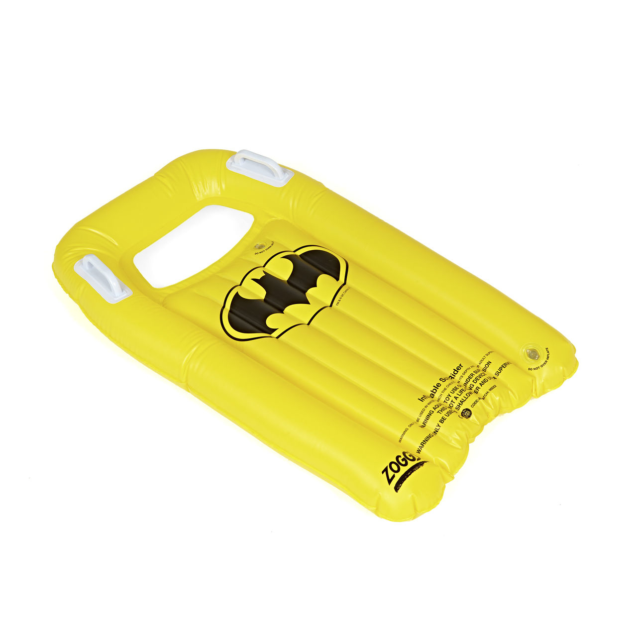 蝙蝠俠 LOGO 充氣衝浪板 - 黃