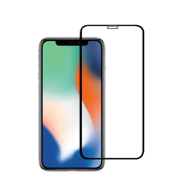 終身保固換新 iPhone 11/ Xr / X / Xs / Xs Max【防塵版-康寧3D曲面滿版玻璃貼】全玻璃3D曲面全包覆/高清透亮