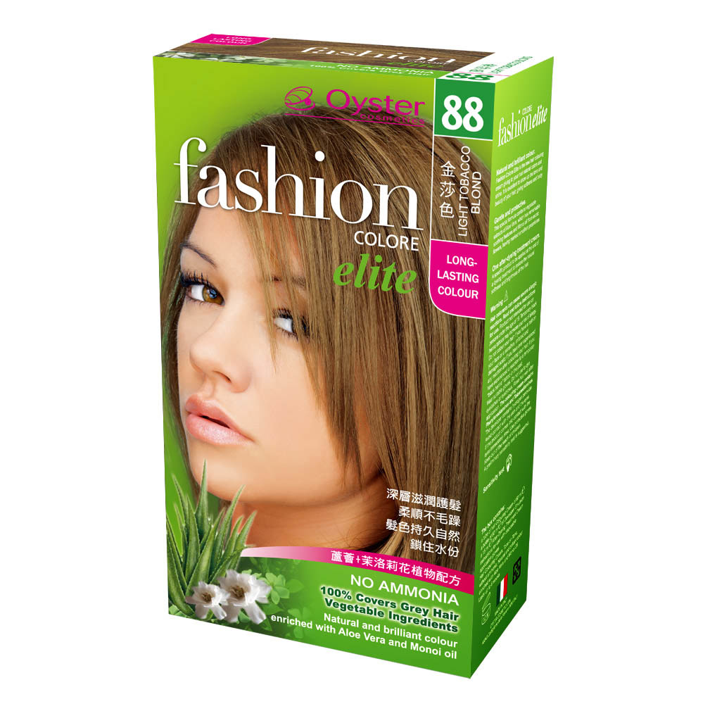 華世-歐絲特染髮劑 88號 金莎色 Light Tobacco Blond