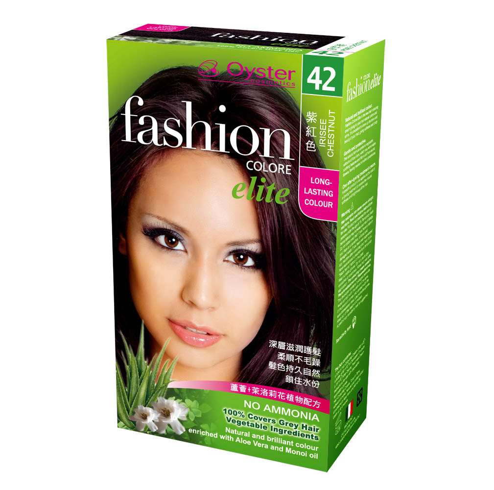 華世-歐絲特染髮劑 42號 紫紅色 Irisee Chestnut