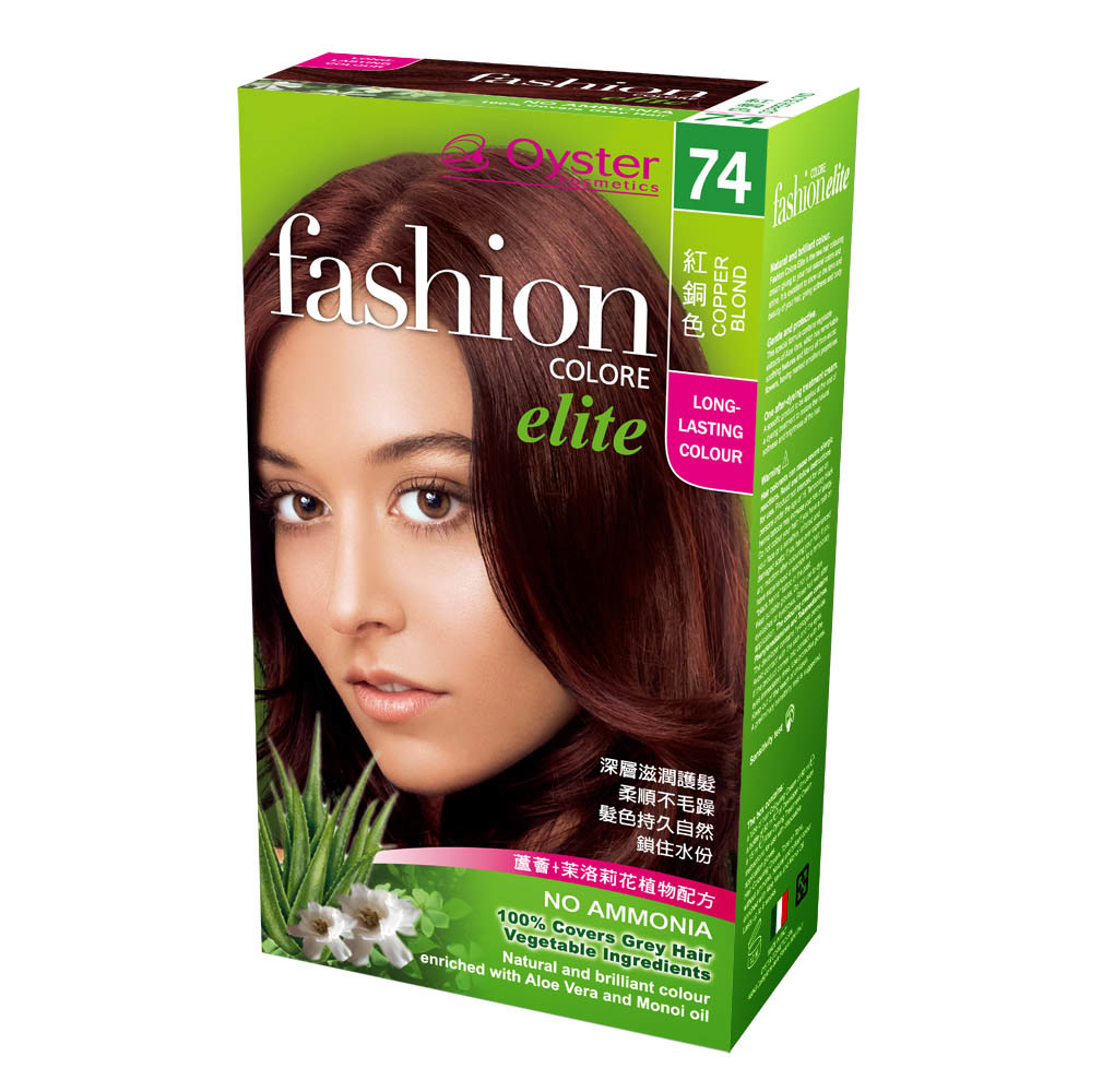 華世-歐絲特染髮劑 74號 紅銅色 Copper Blond